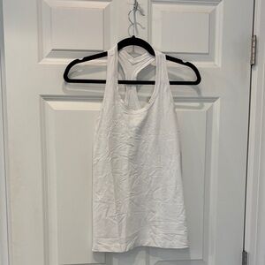 lululemon athletica White Racerback Tank Top